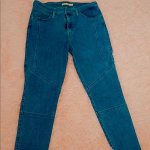 Levi High Rise Skinny Jeans